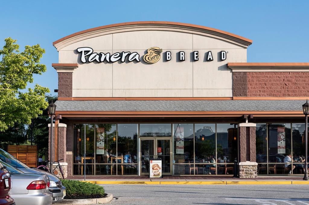 Panera Bread cafe restaurant.