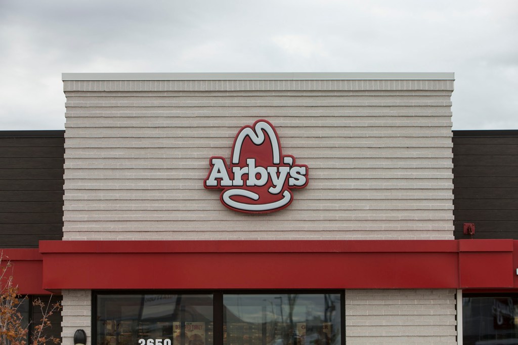 Exterior view of an Arby's restaurant on October 26, 2017 in Lehi, Utah. (Photo by Chad Hurst/Getty Images for Arby's Restaurant Group, Inc.)
