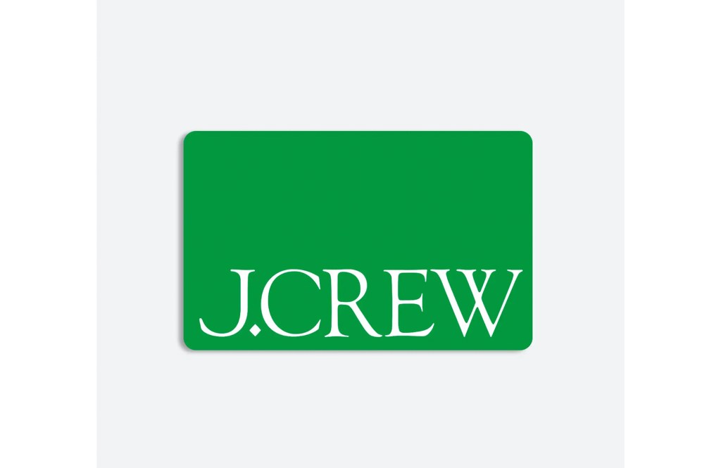 Green J. Crew gift card