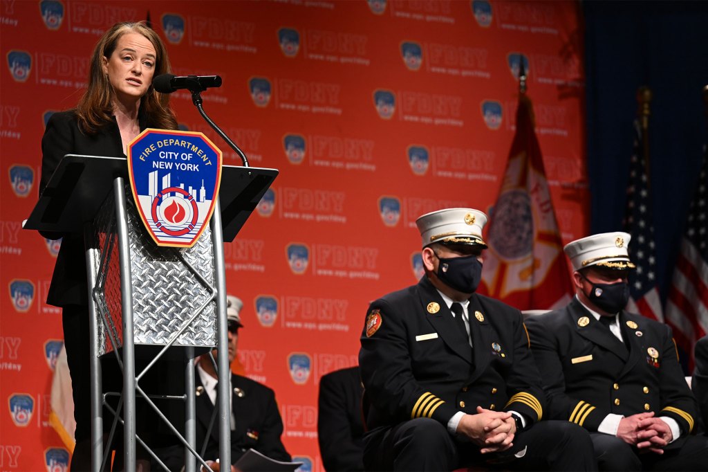 Lara Kavanagh will become the first woman to lead the FDNY, after serving as the acting Commissioner since February.