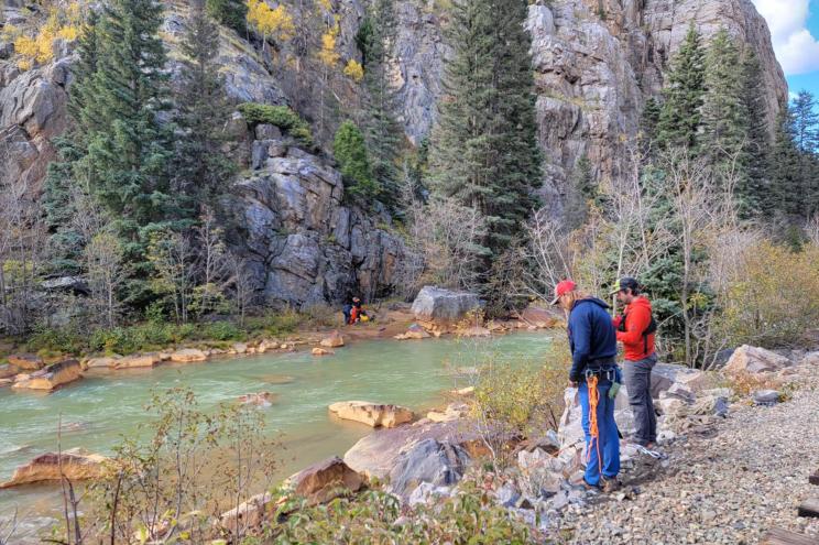 A Colorado train passenger helped lead to the rescue of a missing, injured hiker after she spotted her through a train window.