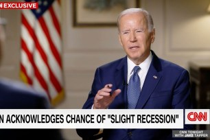President Biden's rare cable TV interview with Jake Tapper on CNN proved that he is delusional.
