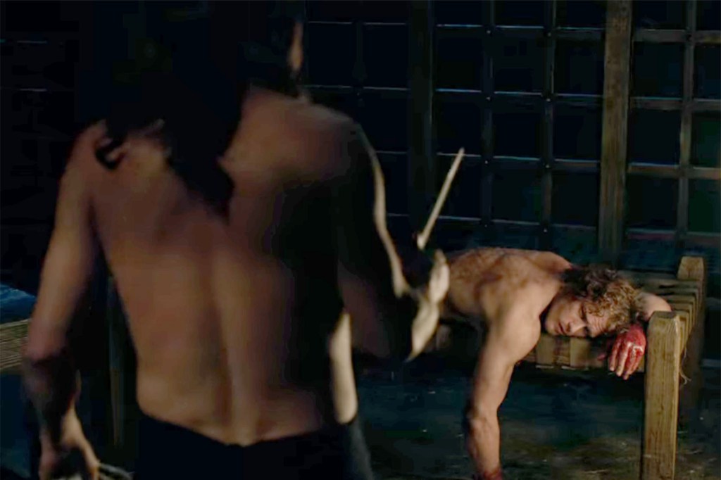 Heughan and the production team agreed that Jamie would only be seen naked after the intense rape scene, and any NSFW shots would be discarded "on the cutting room floor."