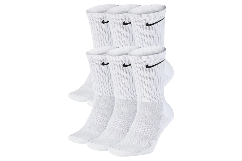 Nike Men's 6-Pack Everyday Cushioned Crew Training Socks