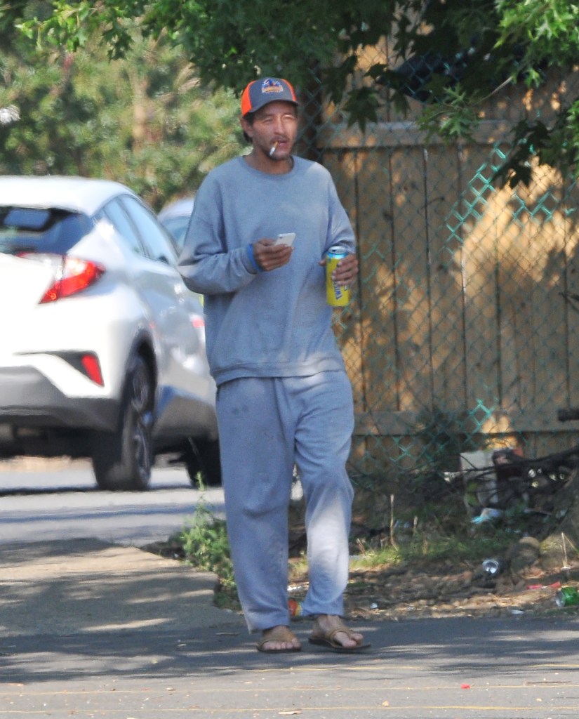 Delonte West outside a 7-Eleven in Alexandria, Va., this summer.