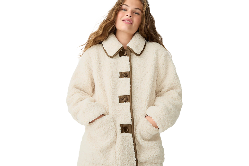 J.Crew Teddy Sherpa Jacket