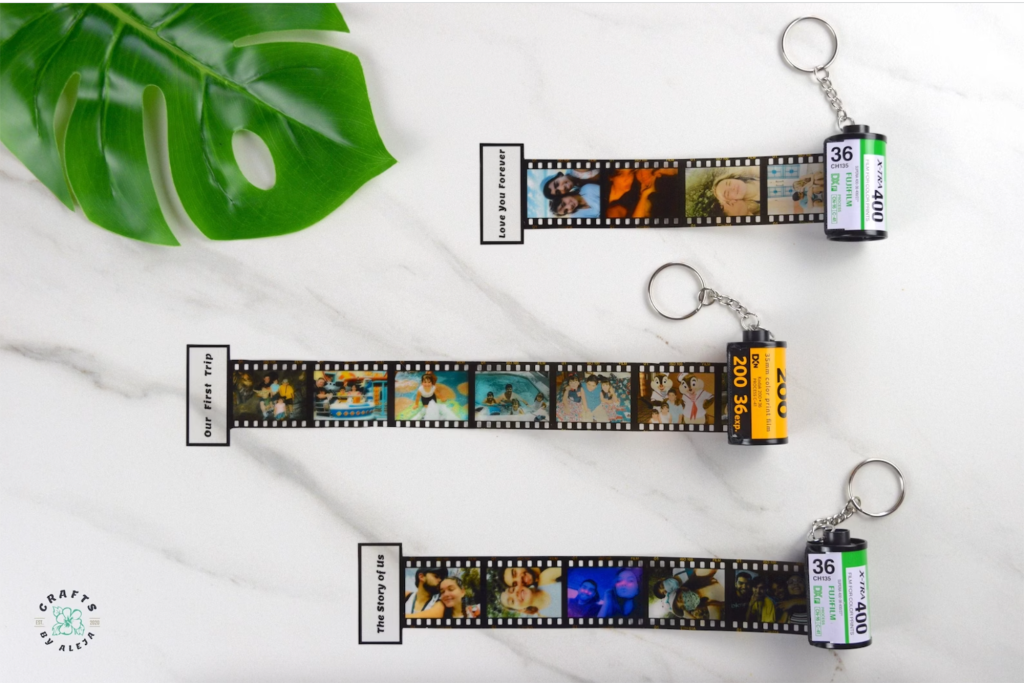 Personalized Memory Film Keychain 