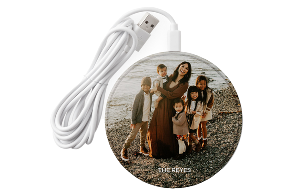 Shutterfly Personalized Photo Gallery Wireless Phone Charger