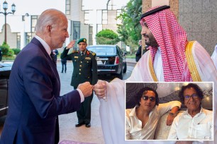 Son of American jailed by Saudis rips Biden as 'definition of hypocrisy' after MBS gets immunity in Khashoggi case.