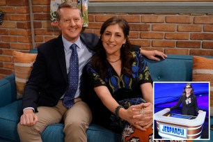 "He’s incredibly smart. He knows so many things, in a way that 'Jeopardy!' champions do," Mayim Bialik said of Ken Jennings.