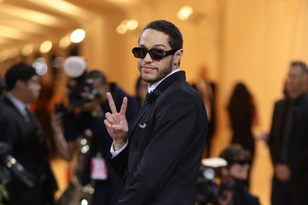 Pete Davidson attends The 2022 Met Gala Celebrating "In America: An Anthology of Fashion" at The Metropolitan Museum of Art on May 02, 2022 in New York City.