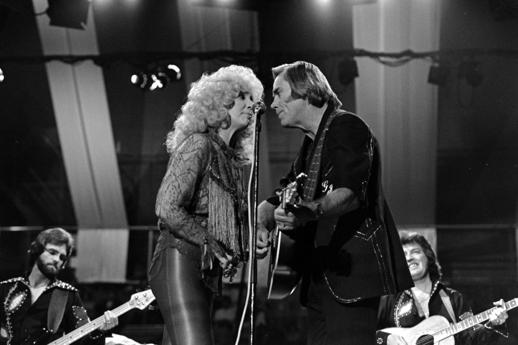 Tammy Wynette And George Jones, Wembley Arena, London - 1981, Tammy Wynette And George Jones, Wembley Arena, London - 1981 (Photo by Brian Rasic/Getty Images)
