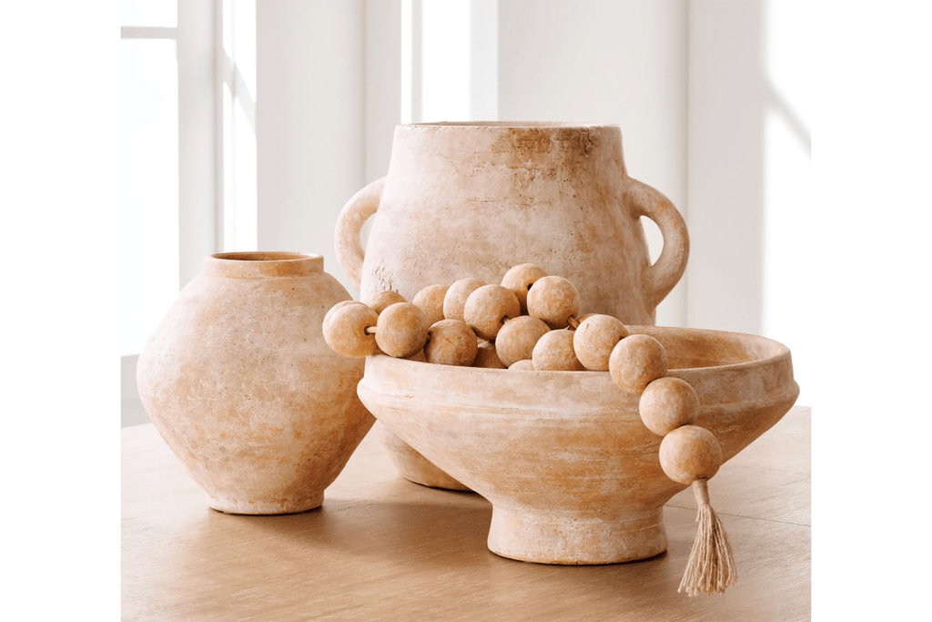 Pottery Barn Solis Terra Cotta Vase