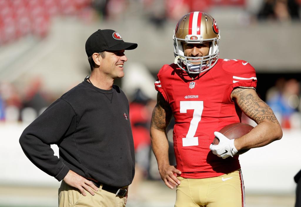 Harbaugh helped engineer the 49ers to their sixth NFC Championship in 2012, a team led by Colin Kaepernick at quarterback.