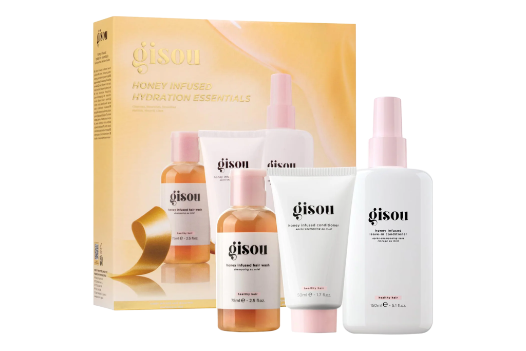 Gisou Honey Infused 3-Step Hydration Essentials Gift Set