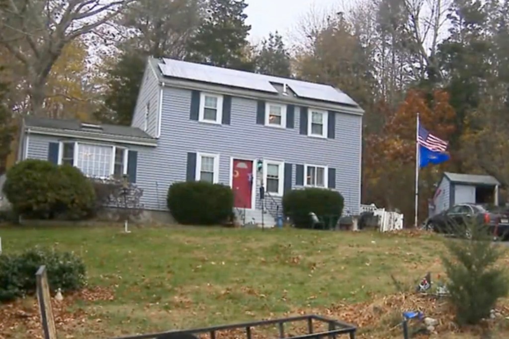 The home the couple was found murdered in.