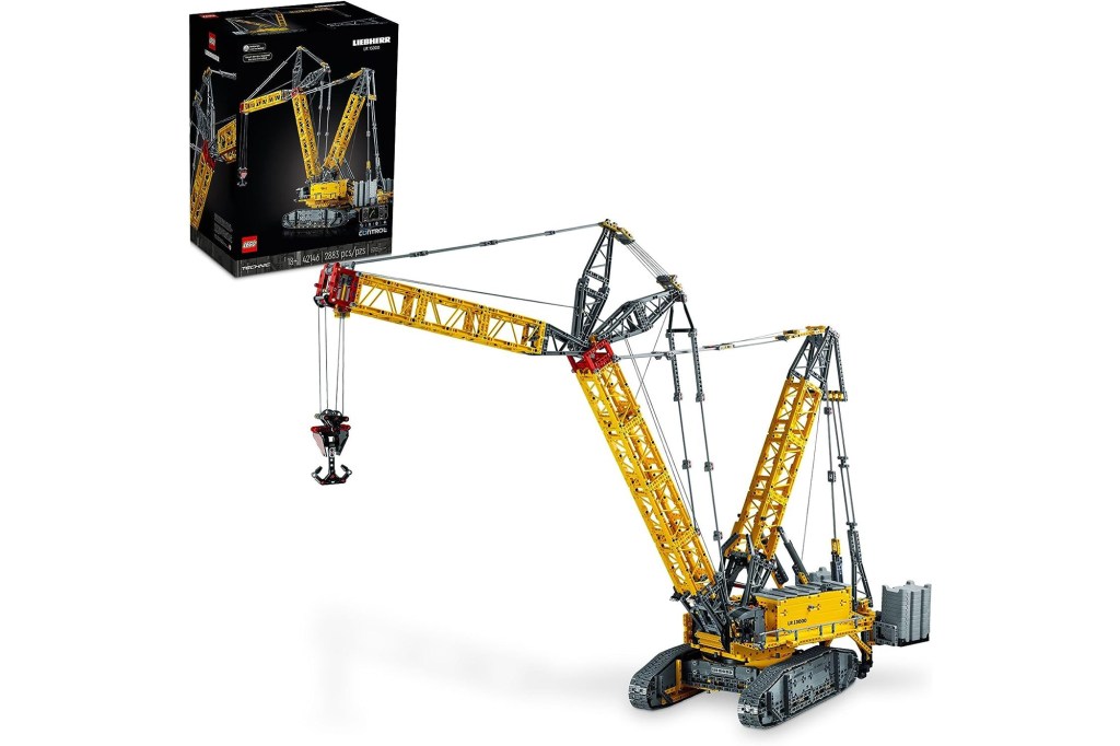 LEGO construction crane