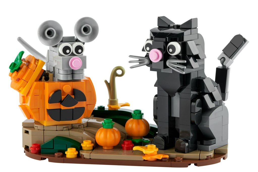 LEGO Halloween cat moues set