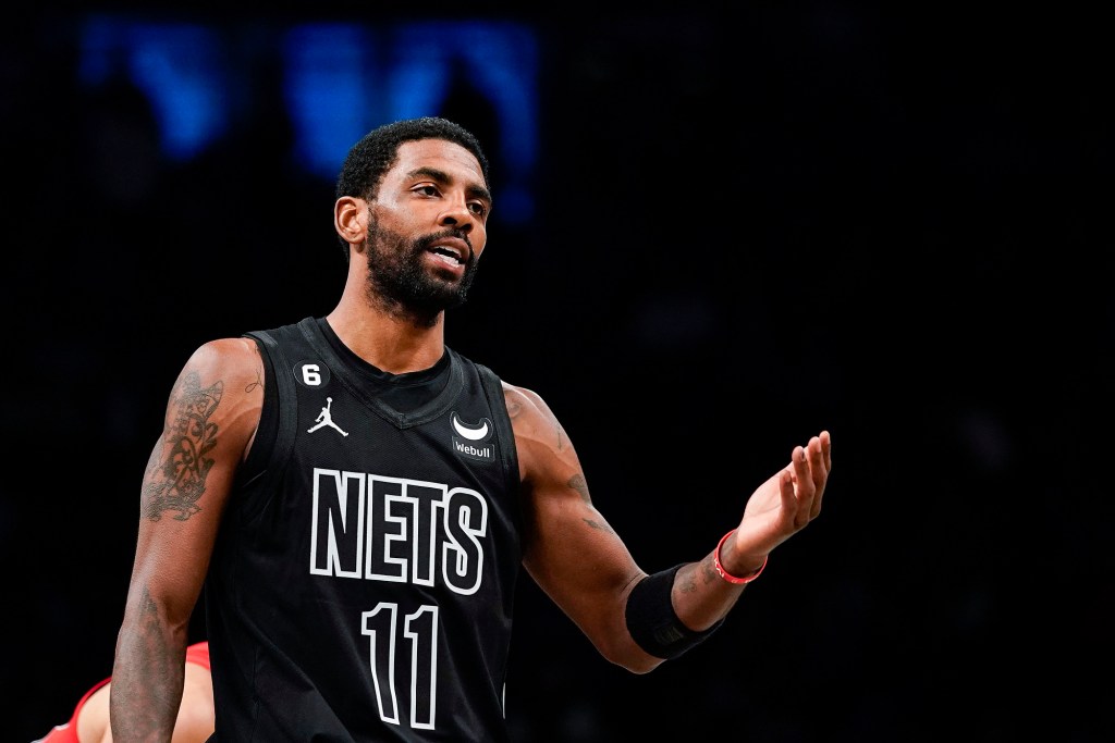 Brooklyn Nets star Kyrie Irving 