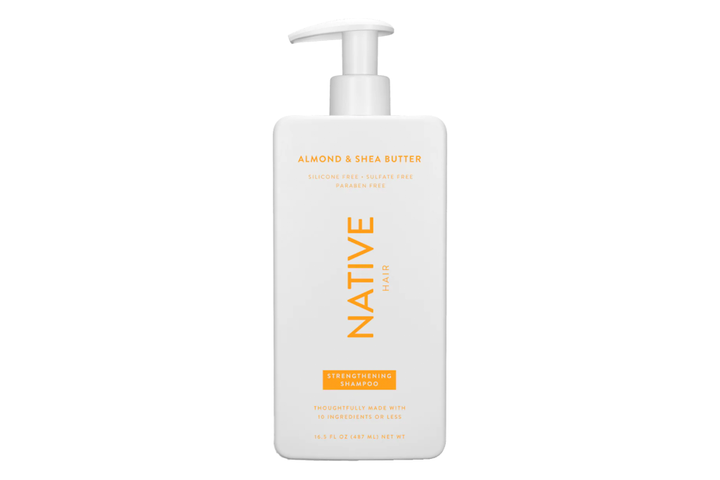 Native Vegan Strengthening Shampoo with Almond & Shea Butter