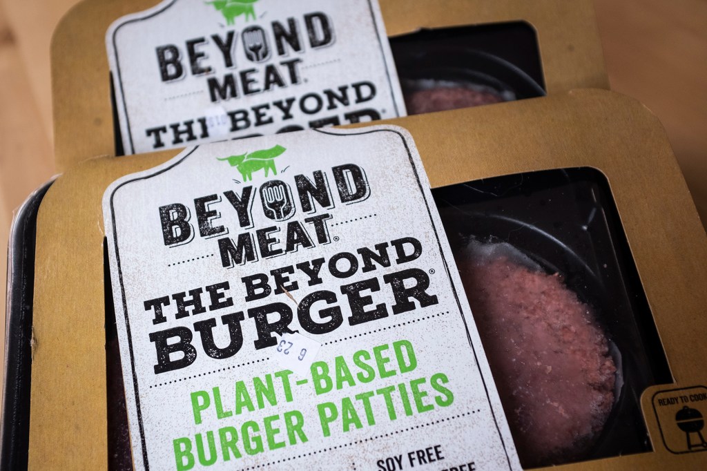 Beyond meat package.