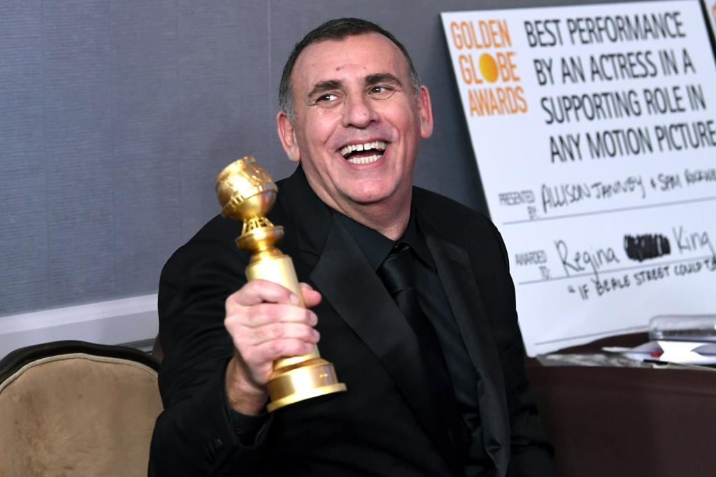 BEVERLY HILLS, CA - JANUARY 06: Best Motion Picture Drama for 'Bohemian Rhapsody' winner Producer Graham King poses in the press room during the 76th Annual Golden Globe Awards at The Beverly Hilton Hotel on January 6, 2019 in Beverly Hills, California. (Photo by Kevin Winter/Getty Images)