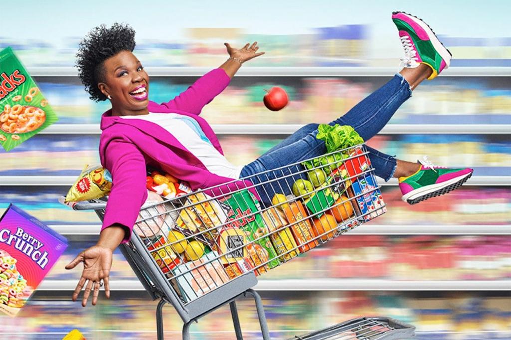 Leslie Jones hosts the revamped "Supermarket Sweep."