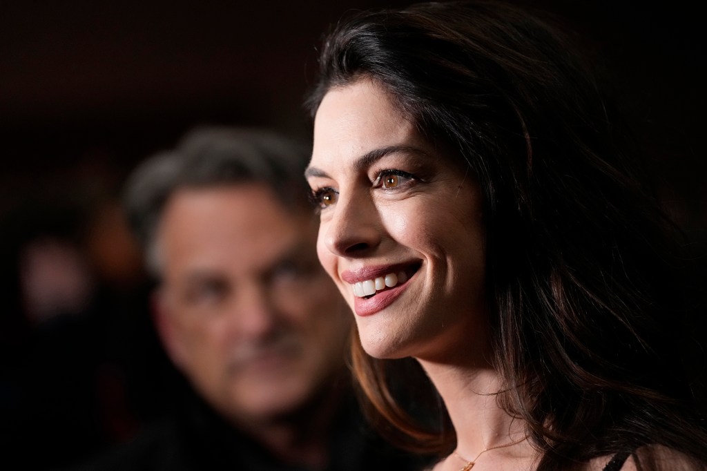 Anne Hathaway revealed Saturday that she was once asked a creepy question when she was just 16 years old.