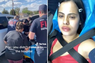 TikTok user Beccaa Areli shared her wild labor story on the platform and shocked her viewers.