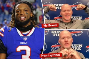 Damar Hamlin; Sean McDermott