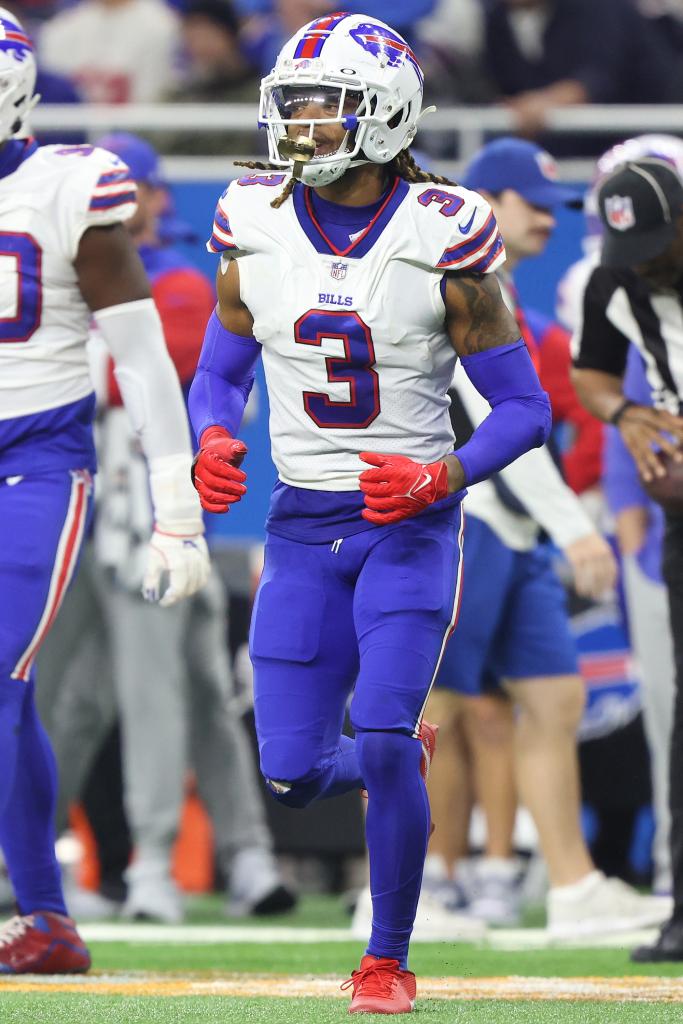 Bills safety Damar Hamlin on Nov. 24, 2022.