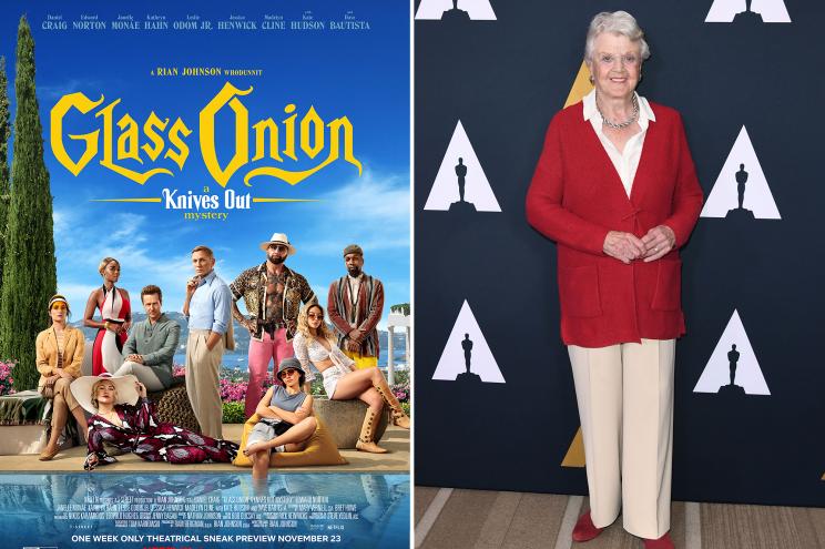 Angela Lansbury learned to play the video game "Among Us" for her cameo role in "Glass Onion: A Knives Out Mystery."