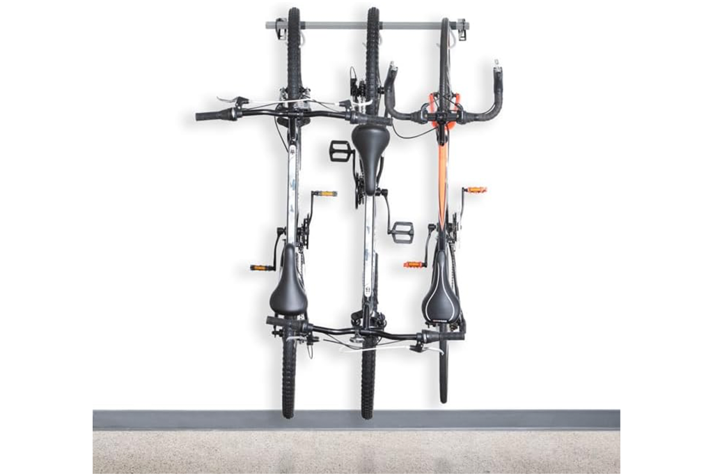 Monkey Bars Gray Steel Bike Rack