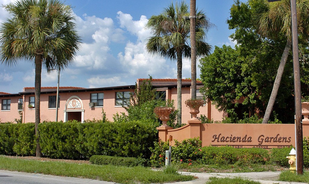 Hacienda Gardens residential community in Clearwater, Florida