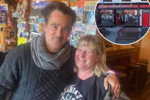 Colin Farrell was barred from MacCarthy's Bar in Cork in 1997 by pubmaster Adrienne MacCarthy because of his "outrageous" antics.