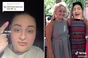 One 22-year-old mom on TikTok has people thinking that she's "aging in reverse," after she showed off a picture of what she looked like at age 14