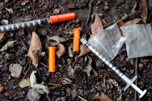 The Sanitation Department collected 32,680 tossed syringe needles from July through October – a 36% increase from the same period in 2021.