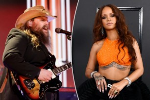 Super Bowl Chris Stapleton Rihanna