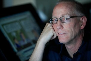 A publisher had scrapped Scott Adams' latest "Dilbert" book.