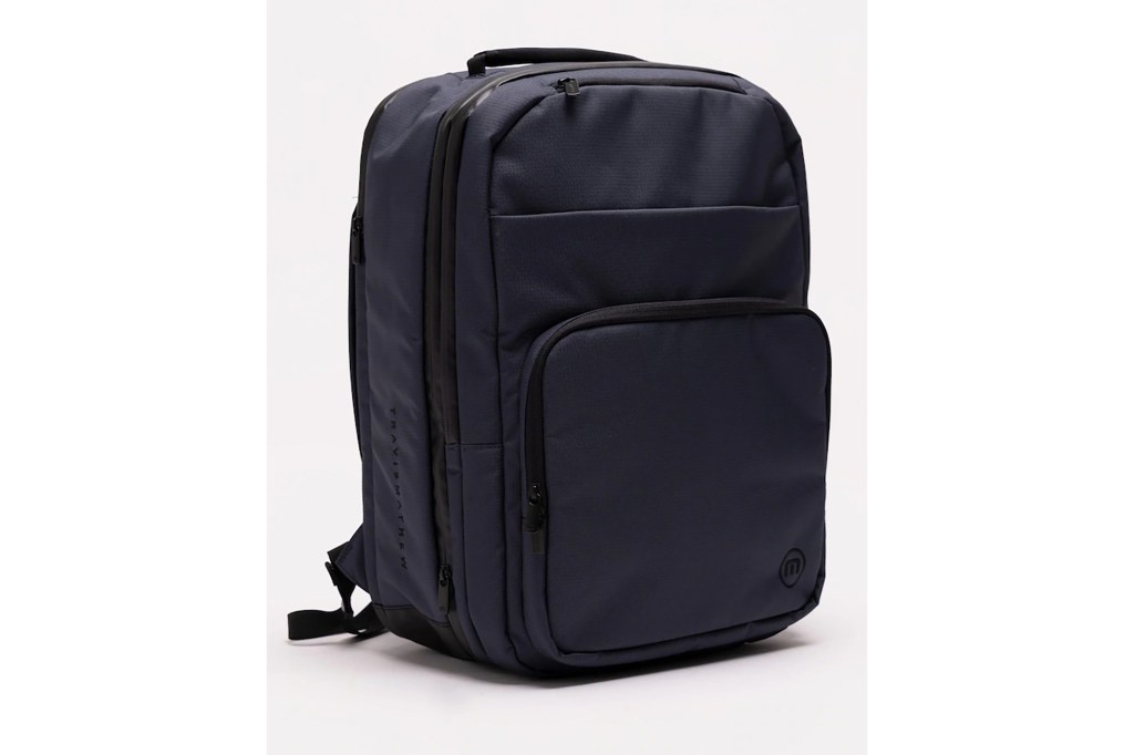 A blue backpack