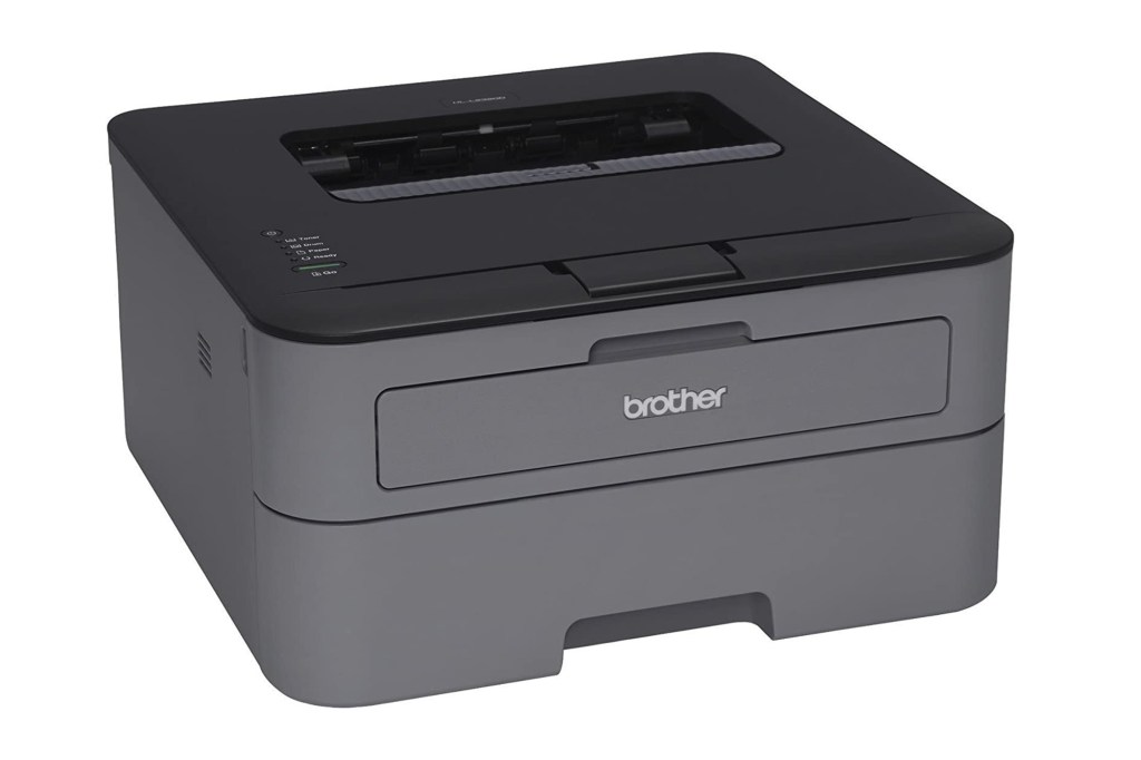 black and gray printer