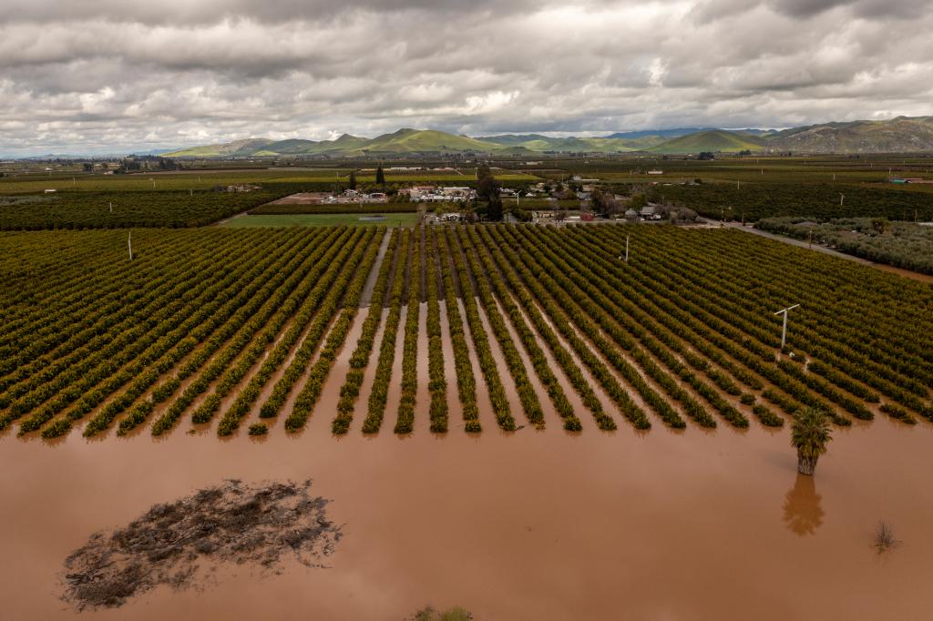 A Flash Flood Warning was issued Saturday for Pajaro, in Monterey County.