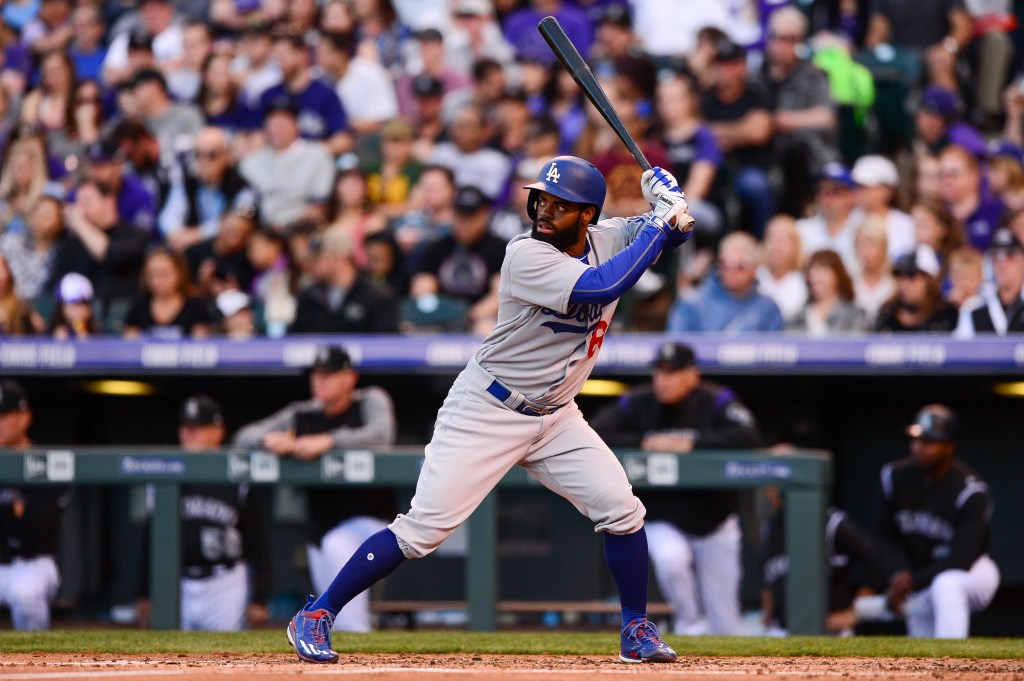 Toles produced 35 RBIs and 8 home runs during his Dodgers career
