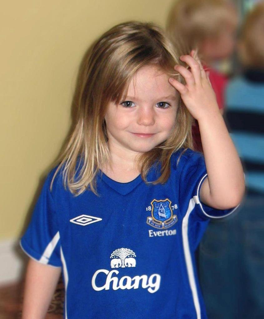 This undated file photo shows Madeleine McCann.