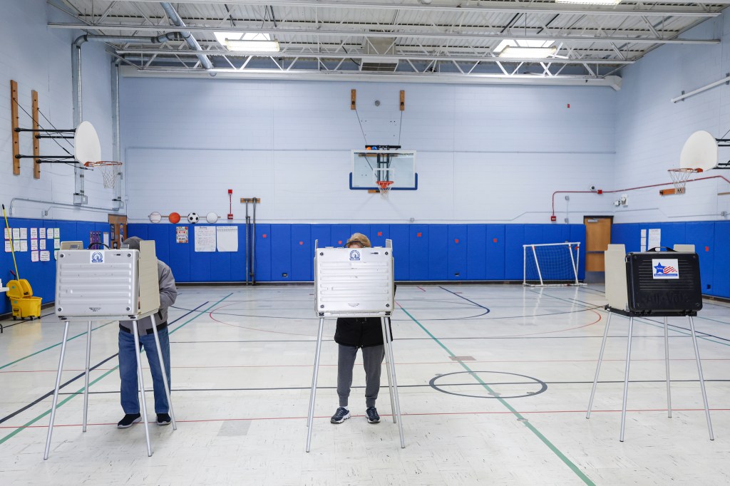 Polling site in Chicago