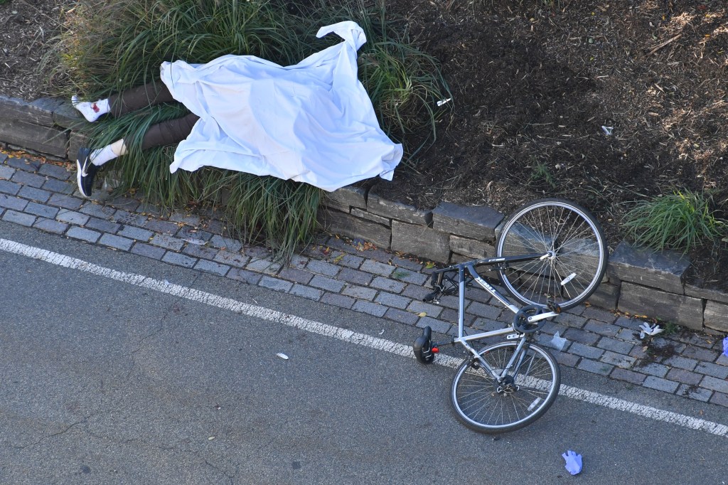 Bike path victim