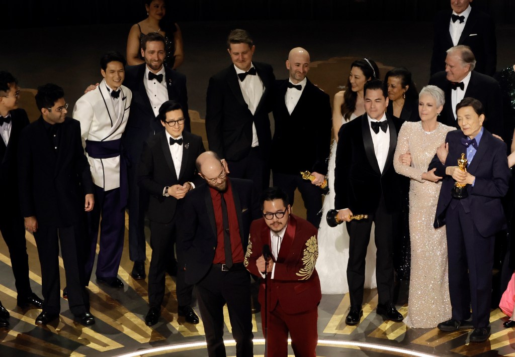 "Everything Everywhere All At Once" won seven Oscars, including Best Picture.