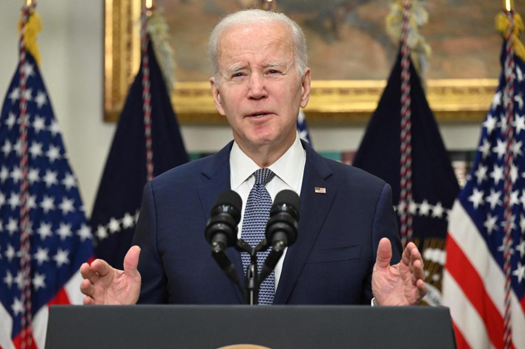 President Biden on Monday sought to reassure the US public about the country's banking system.