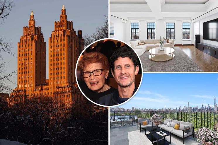 The late Hester Diamond raised her family -- including her rap-famous son Mike D -- in this Upper West Side co-op that's just returned for sale.