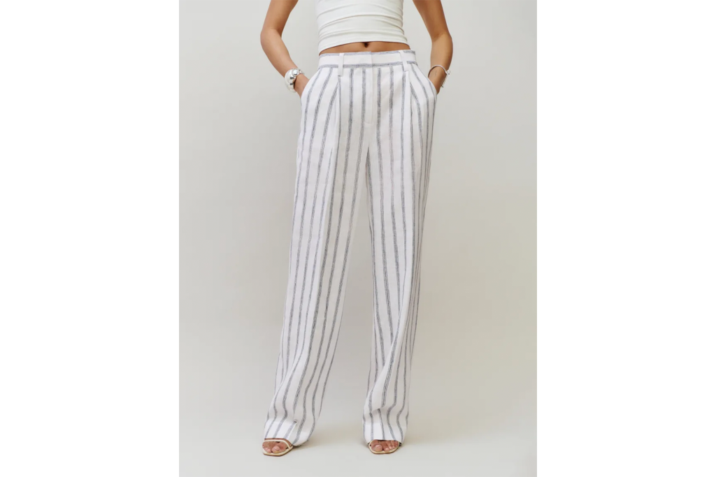 Reformation Alex Linen Pant